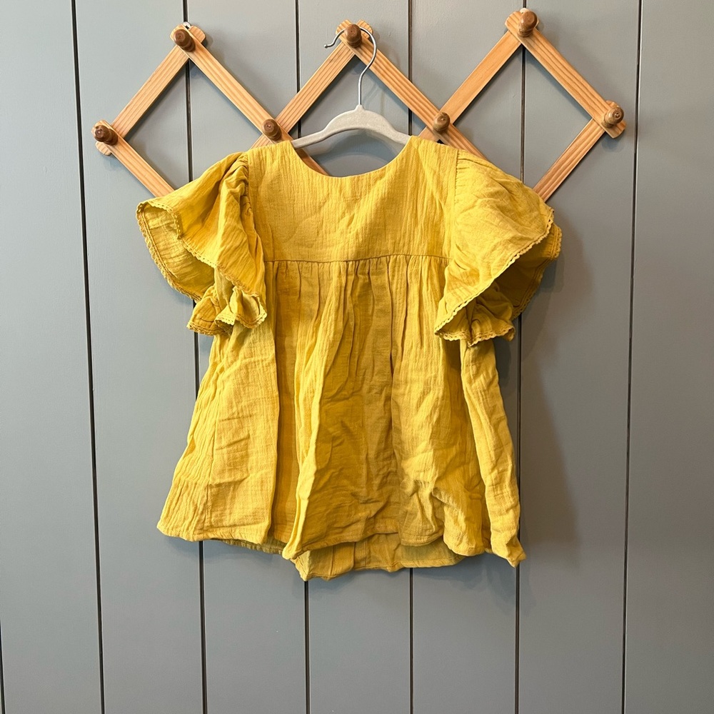 Louise Misha dress. Yellow 18m EUC